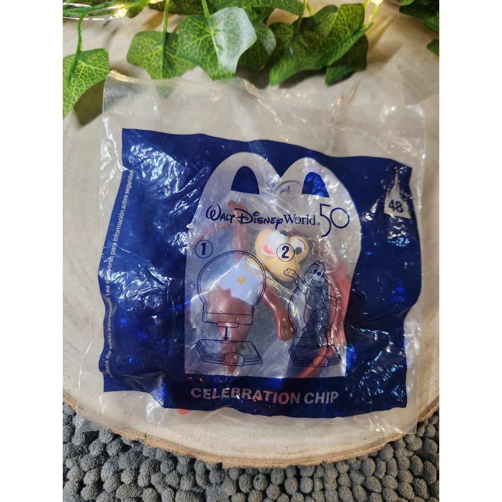 Walt Disney World 50th Anniversary Celebration Chip McDonalds Happy Meal Toy 48